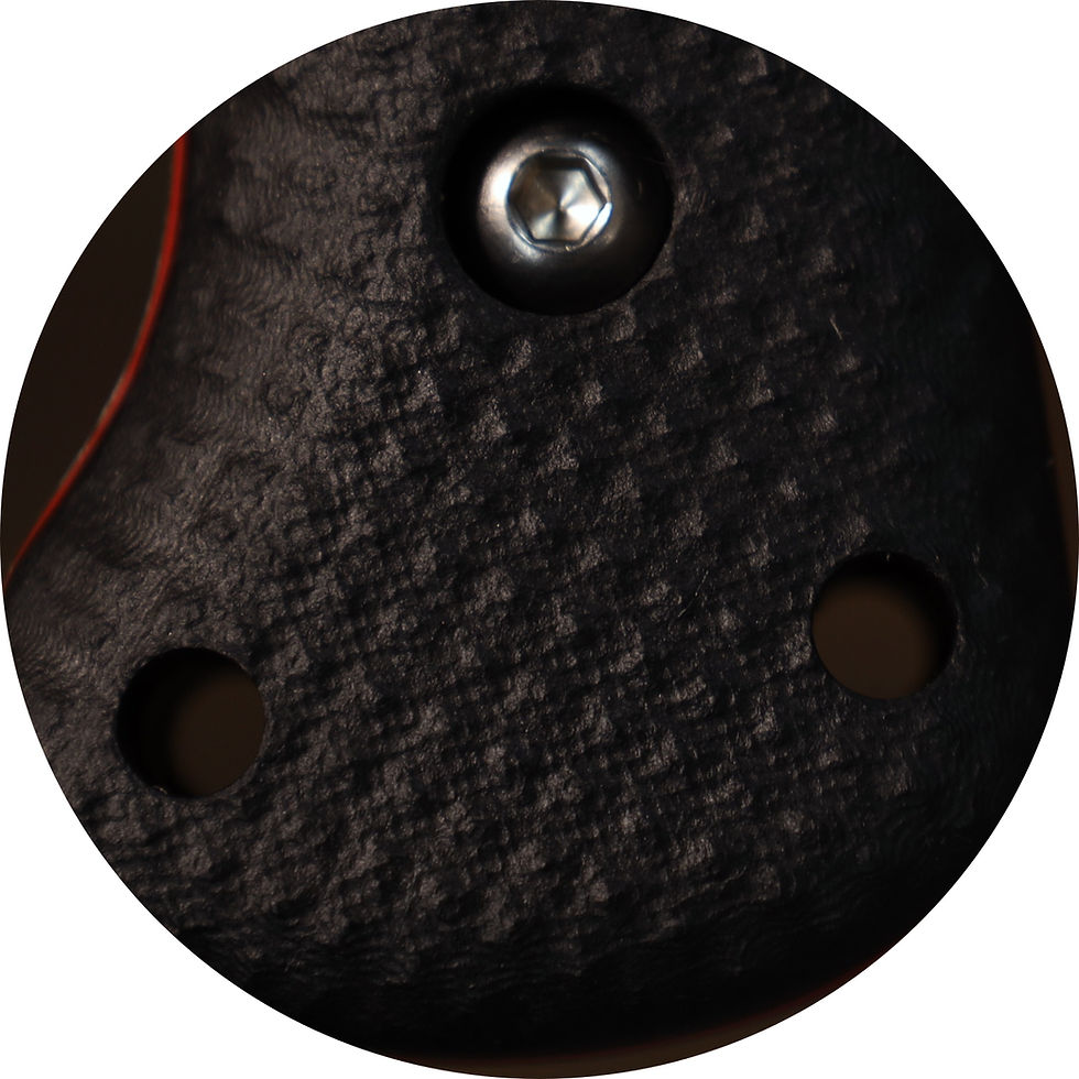 Miniature : Carnivore-(satin)-Blk with Red liner