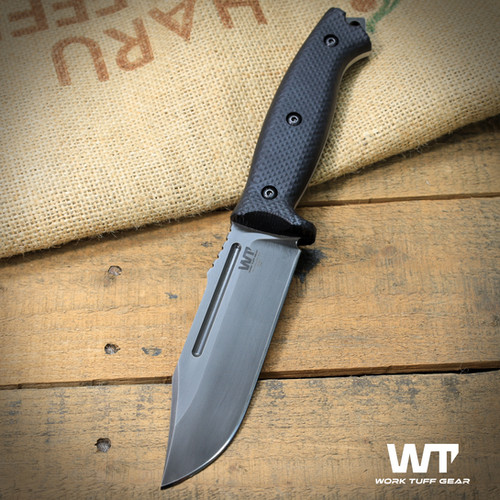 Asset-(SK85)-Dark Washed-Black Gator Grip | Work Tuff Gear