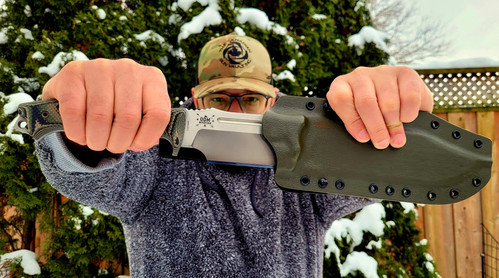 Commander-(Bohler K329)-Dark Washed-Jungle Camo Gator Grip | Work