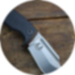 Miniatura: HoodCrafter(UHB-AEB-L)/Light SP/Textured Black G10 (Red Liner)/Carbon Fibe