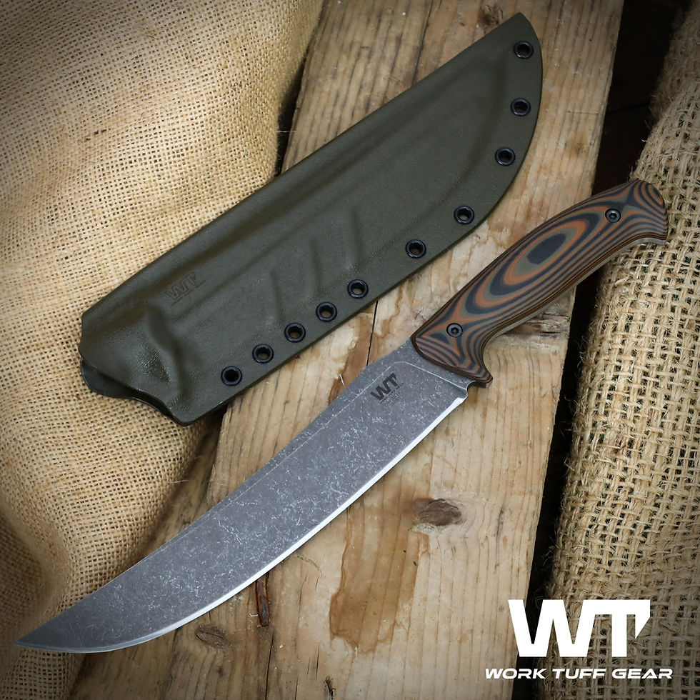 Miniatura: Atayal-(NC)-(SK85)-Dark washed/Earth Camo Grip/ODG Kydex