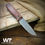 Miniatura: Forester Gen 3 (Bohler K329)-Dark Washed/ Saber Grind /Canvas Micarta scale