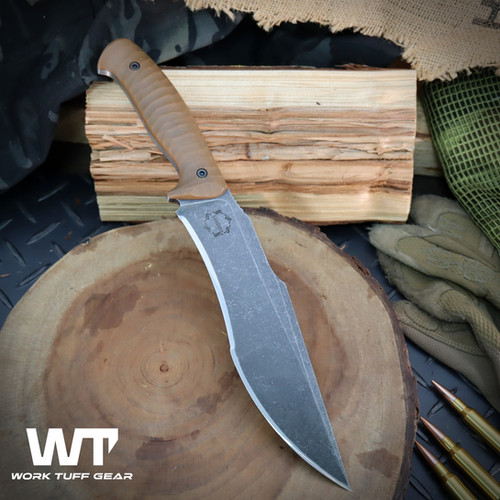 Lanzeta ( NC)-SK85/ Dark Washed/Brown Rugged Grip | Work Tuff Gear