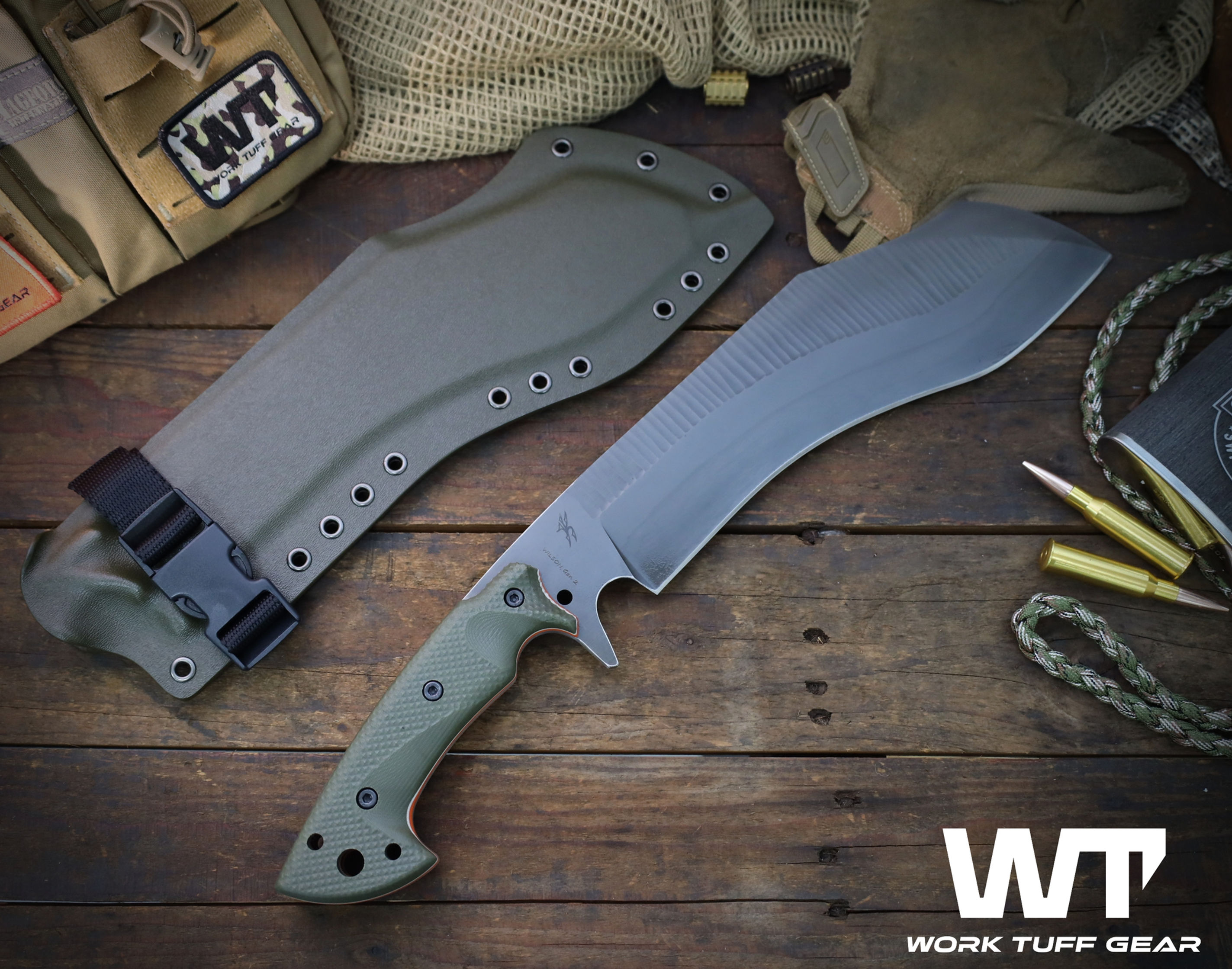 Wilson -K329-(Rugged/Hamon style ) /ODG Gator G10 Grip/ODG Sheat