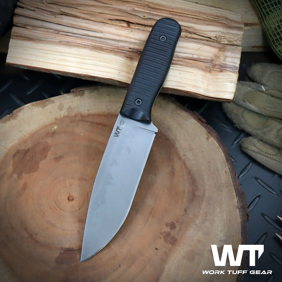 Miniaturbild: Voyageur gen 2-(Bohler K329)-Hamon/Black Textured Grip /Black Kydex