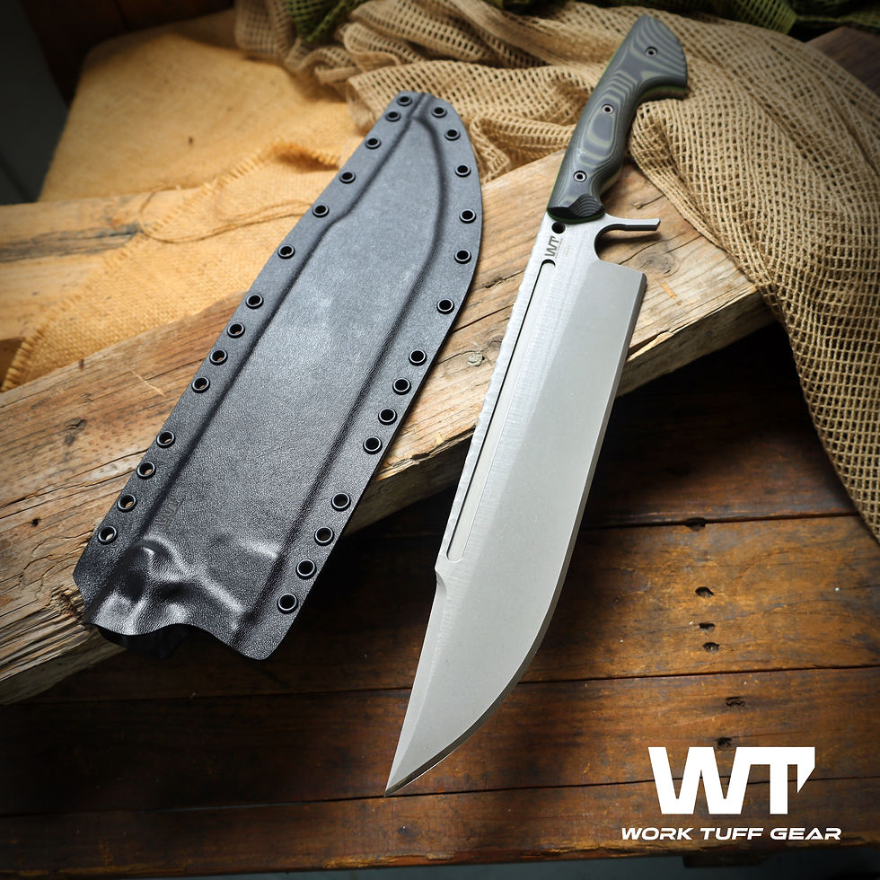 Puzon Predator Hunter (A6Max Stainless Steel)/Rugged finish/Forester Camo Grip