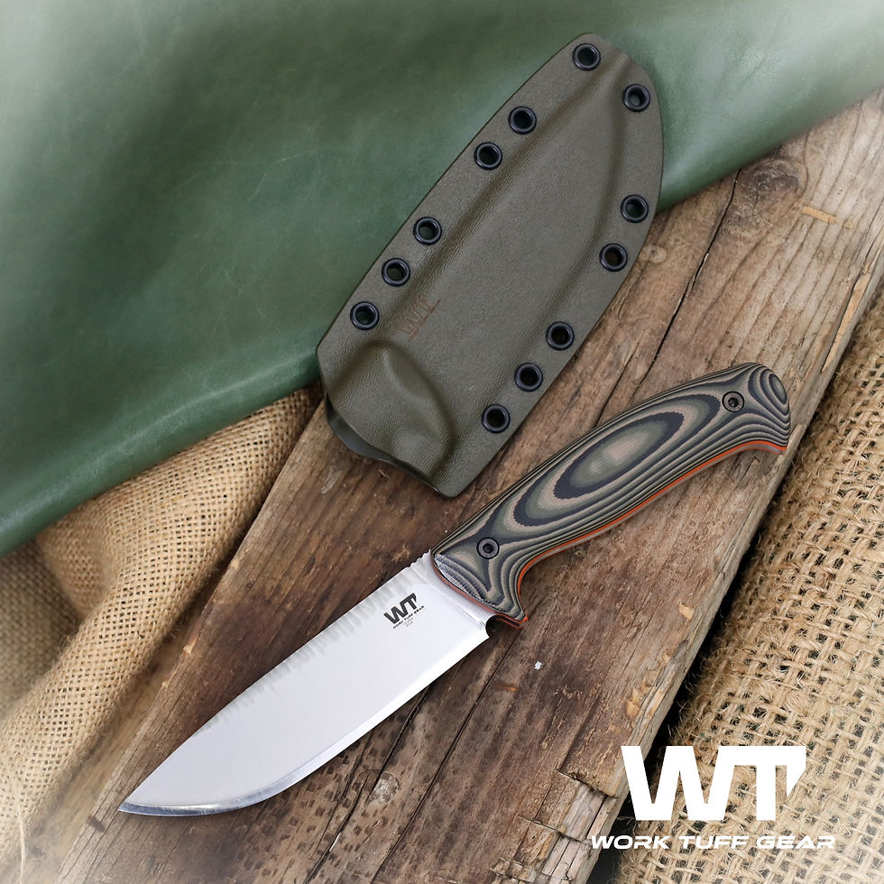 Thumbnail: Red Wolf (K329)/Rugged finish/Jungle Camo Grip /ODG Kydex Sheath