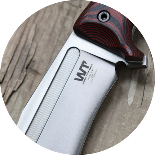 Little Evil Fighter-Gen 2 (L)-Satin/Convex Grind /Volcano Red Camo