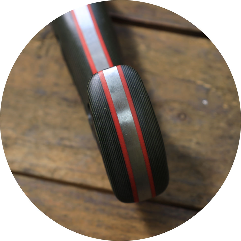 Miniature : Pathfinder-Satin ( Forest camo swamp grip)-SK85-Red Liner