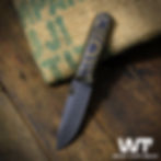 Miniaturbild: Forester Gen 2 (SK85)-Dark finish/ Saber Grind /Black & Brown/Black Kydex