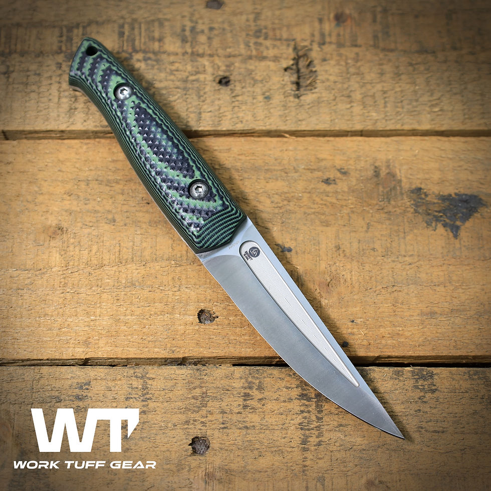 Miniaturbild: Ninjuko-N690 (Blk & Neon green Gator Grip)