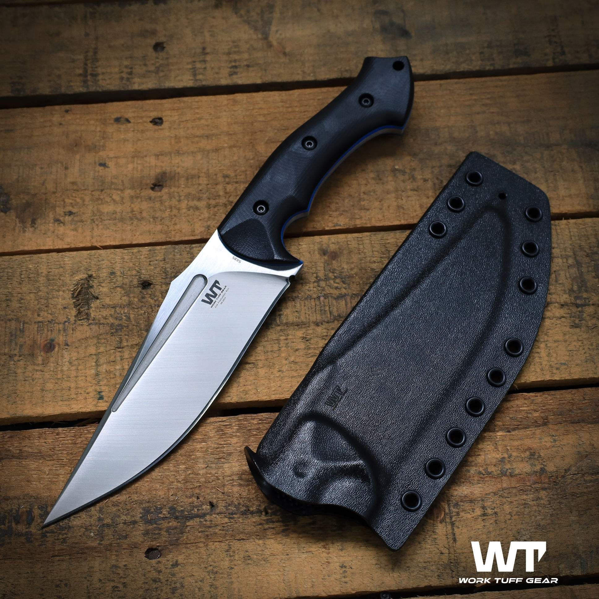 BlackOut (SK85)-Gen 2-Black with Blue liner (Satin finish)