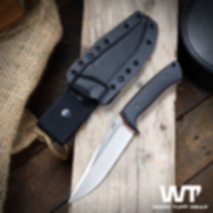 Steadfast (Bohler K329)-Satin /Black with Orange Liner