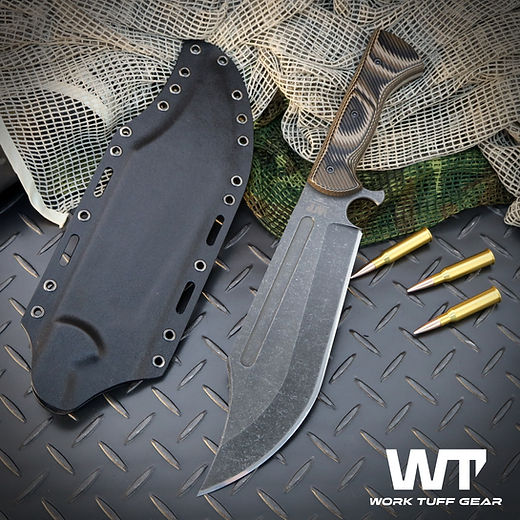 V44X (SK85)/Dark Washed/Pit Viper Textured Grip/Black Kydex Sheath