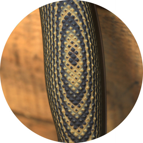 TimberWolf-SK85 (Hand Rub Retro Washed)-BlK & Brown Gator Grip