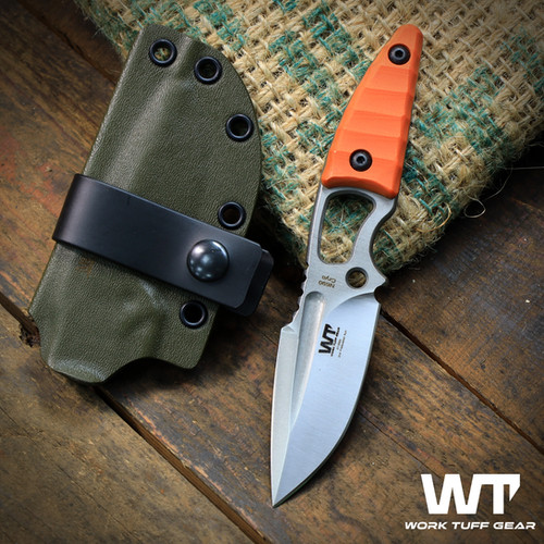 Nymph-Gen 2 (N690 Cryo)/ Hunter Orange sculpted scale | Work Tuff Gear