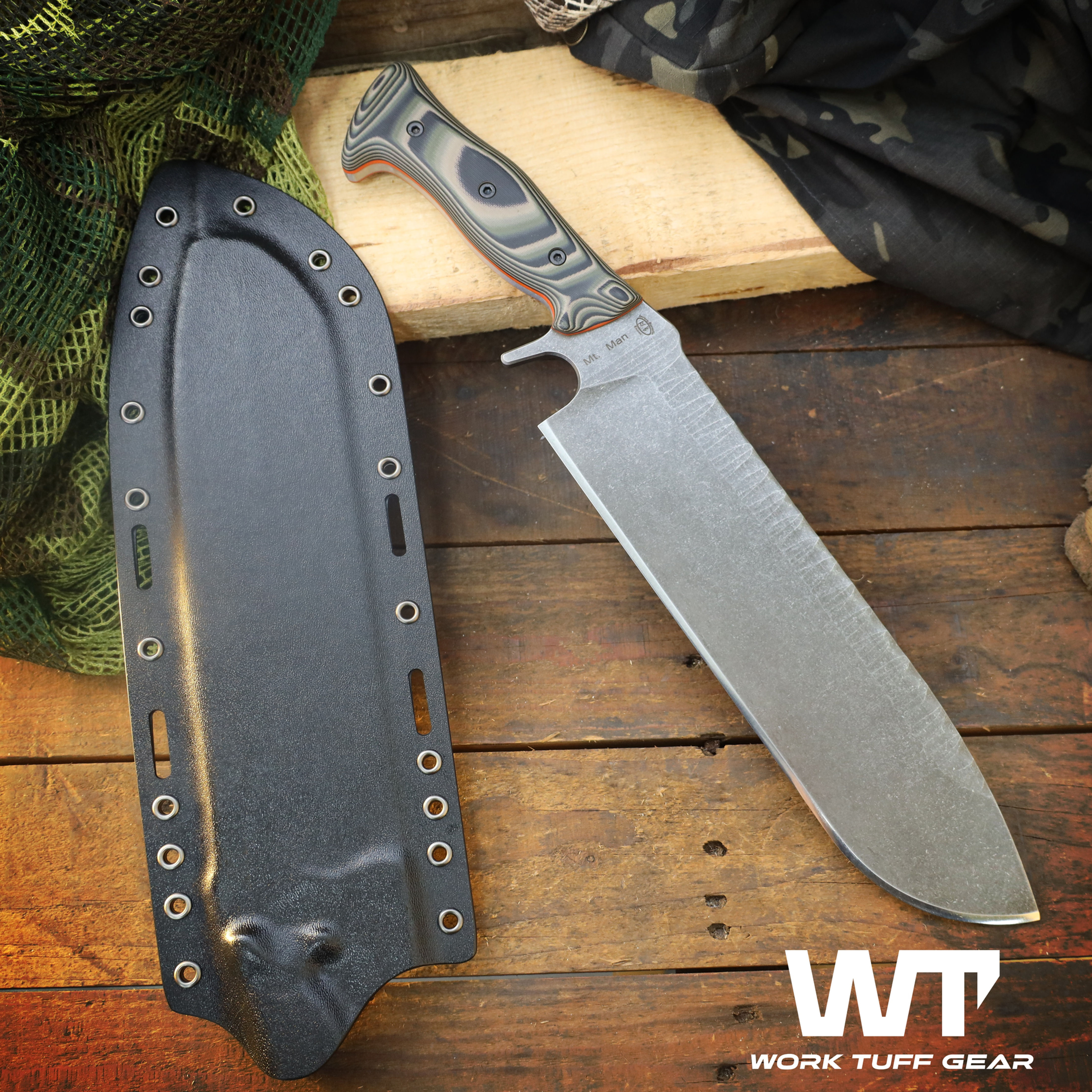 Mt. Man (Rugged / Dark washed)-K329-Jungle Camo Grip