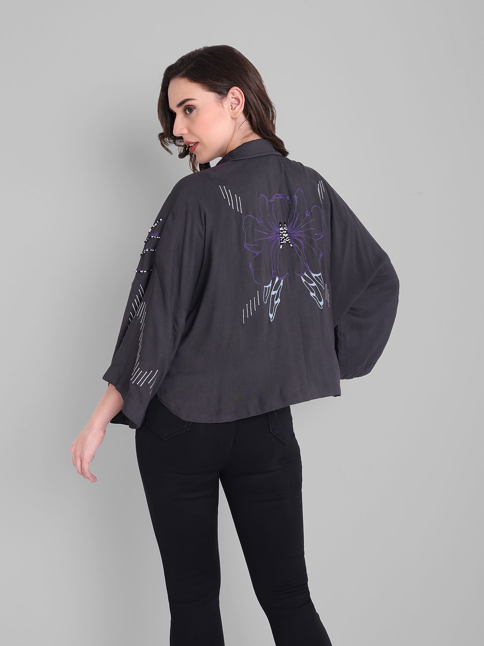 Thumbnail: OVERSIZED COTTON EMBROIDERY SHIRT
