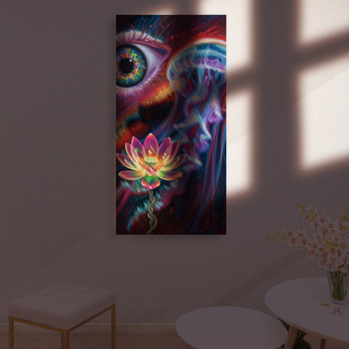 Trippy Canvas Wall Art