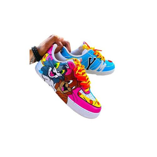 custom tom and jerry shoes