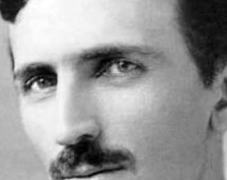 Nikola Tesla face