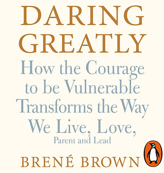 Book cover - Daring Greatly - Brene Brown