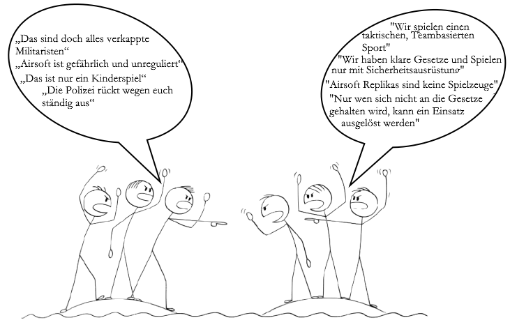 Öffentliche Infoveranstaltung (Vorurteil gegen den Airsoft Sport)