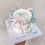 Thumbnail: Gender reveal petite cake with bow