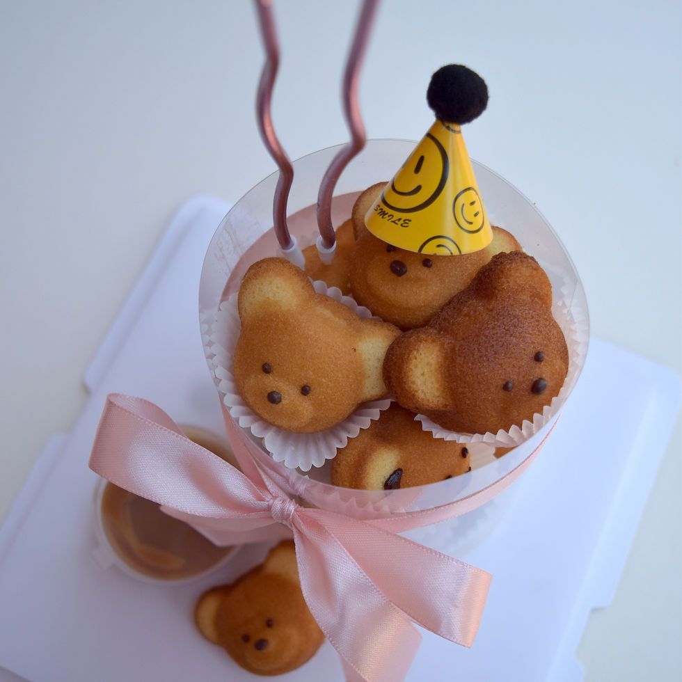 Thumbnail: Bear madelines - 13pcs assorted decors