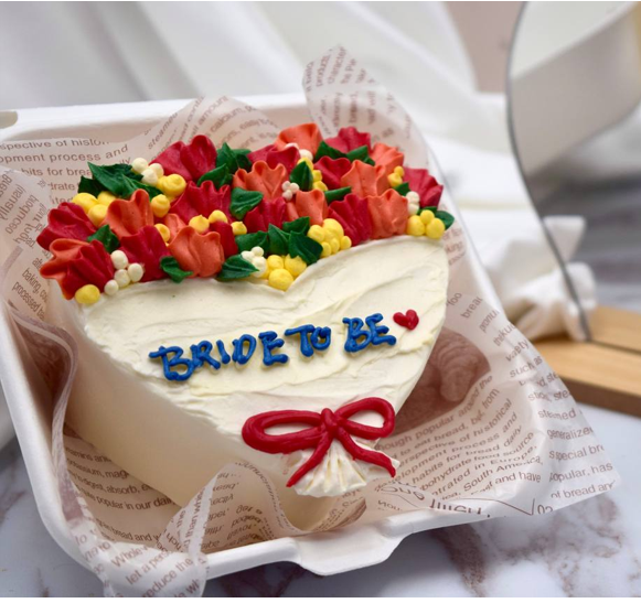 Thumbnail: Flower bouquet bento cake