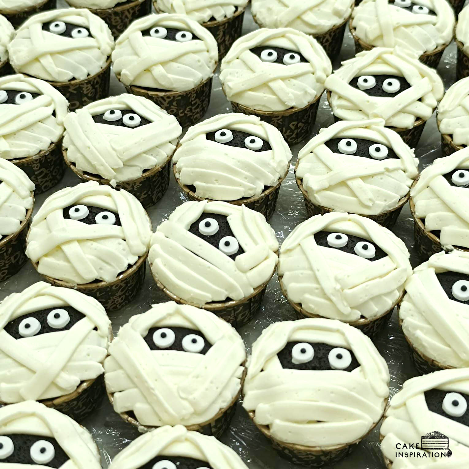 Cupcake Ghost Cupcakes Set of 6