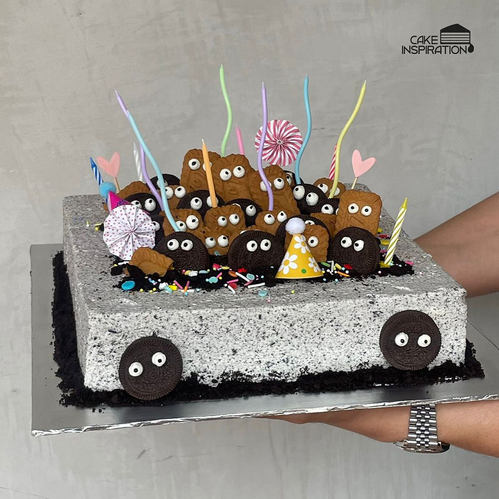 Thumbnail: Cookie party themed cake