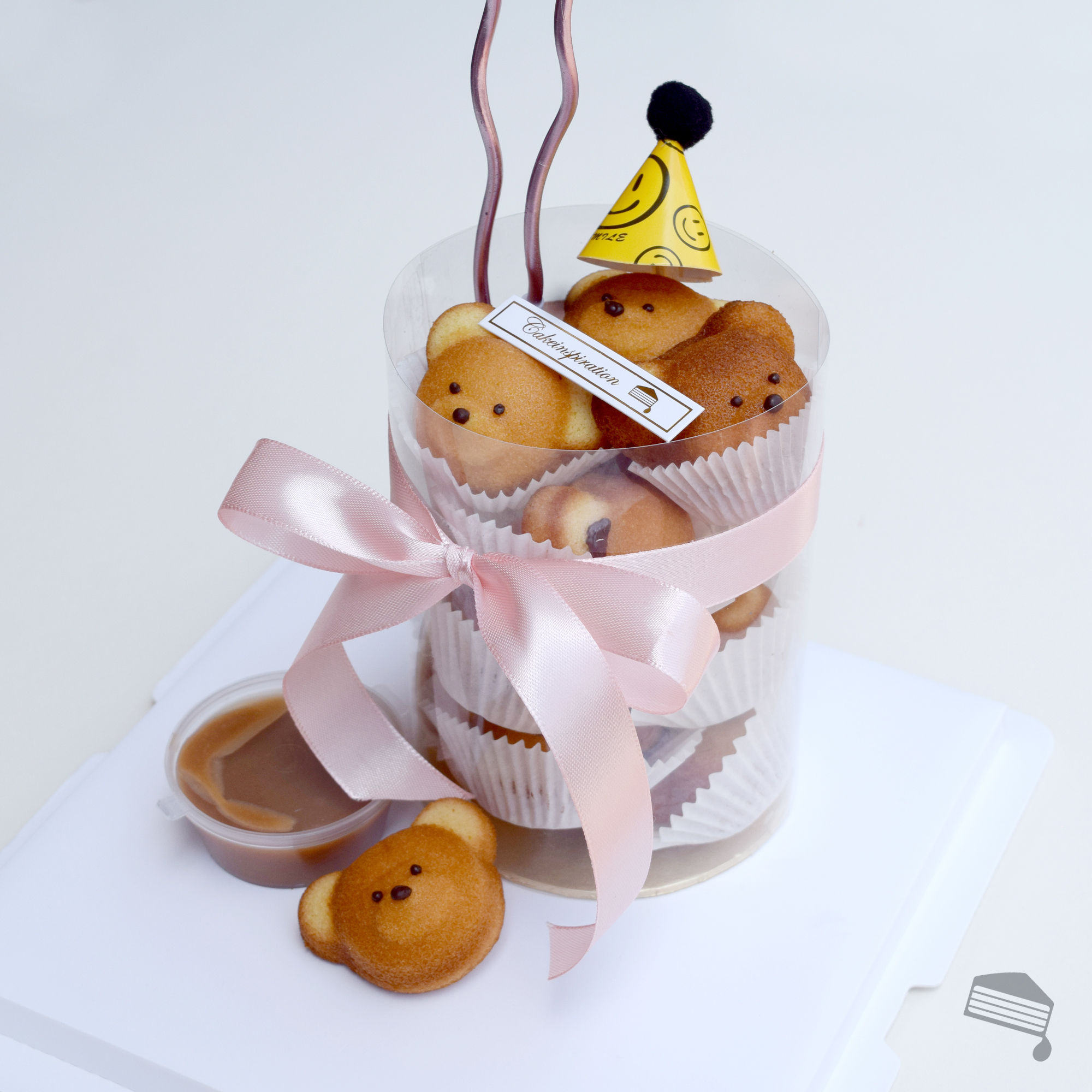 Bear madeleines - 13pcs assorted decors