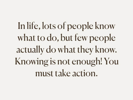 Use Your Unique Knowledge!