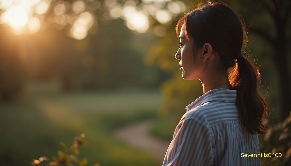Eye-level view of a person reading financial news on a tablet