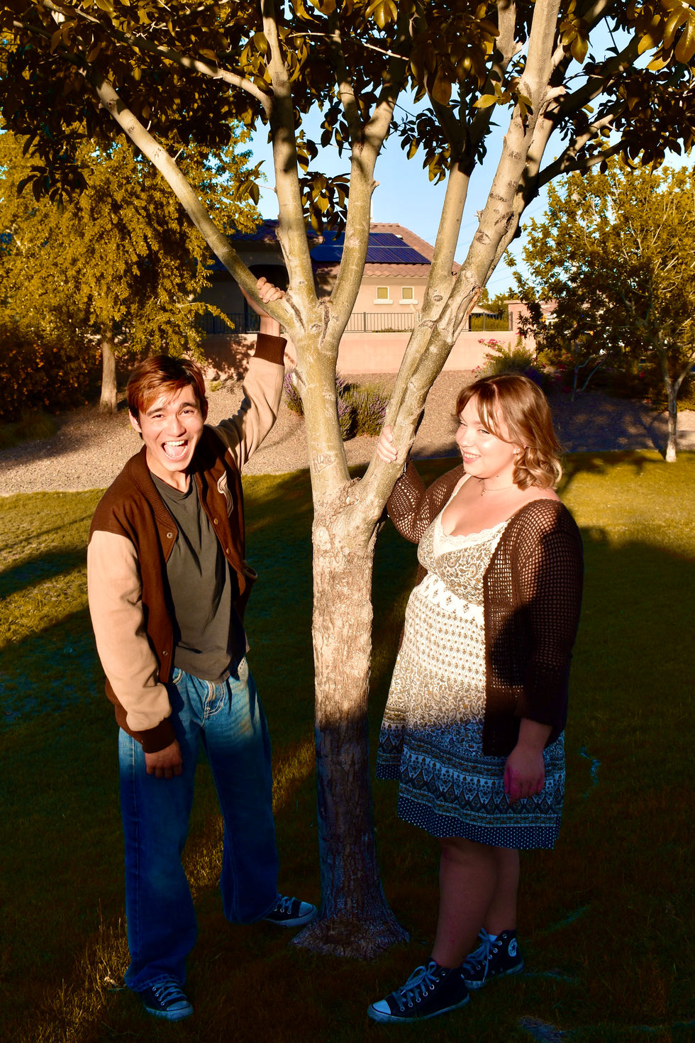 Chris Gamble as Tommy and McKenzie Jessen as Sue