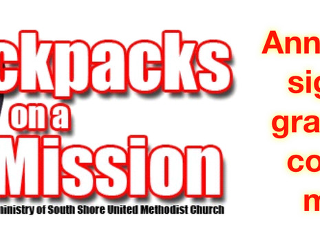 South Shore supports Backpacks MLK events...