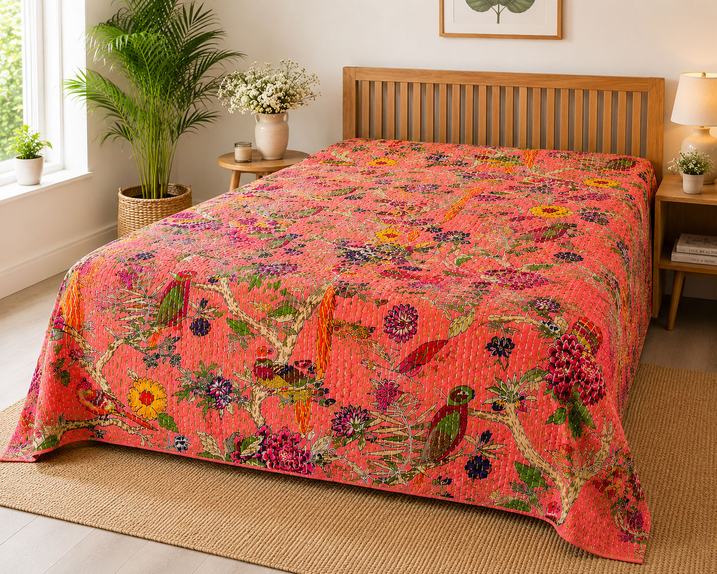 Kantha Bed Cover