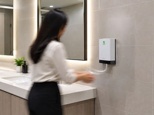 Pengering Tangan di Toilet