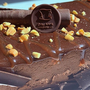 Peanut butter chocolate mousse cake
