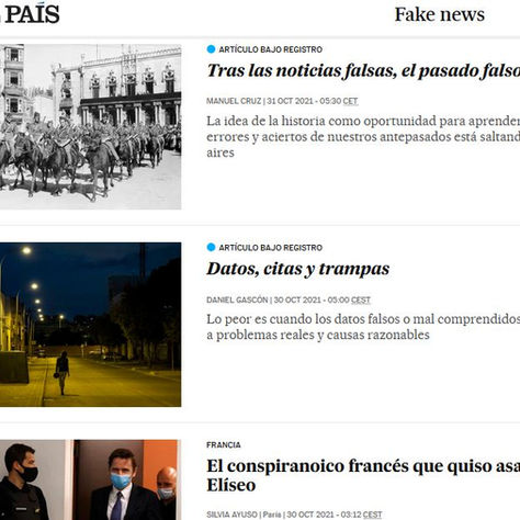 La información falsa (fake news) nos hace vulnerables 