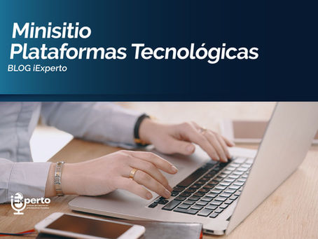 MINISITIO PLATAFORMAS TECNOLÓGICAS
