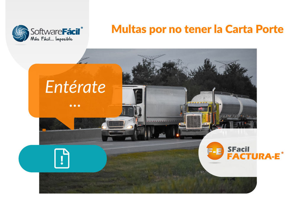 MULTAS POR NO TENER LA CARTA PORTE