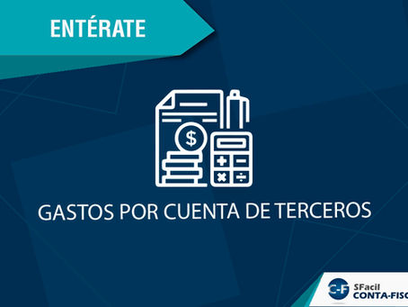 GASTOS POR CUENTA DE TERCEROS