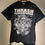 サムネイル： スカル　ドクロ　THRASH DOMINATION  09 Tシャツ メタル