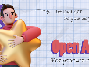 Open AI for procurement