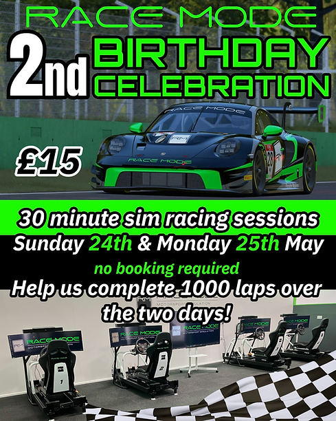 Race Mode 2nd Birthday poster