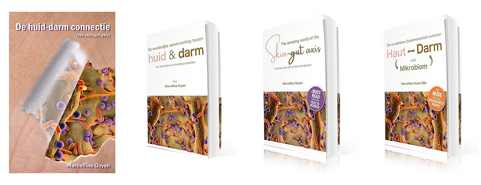 All books by Marcelline Goyen BSc Skin Therapy - Netherlands 