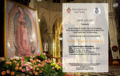 Como cada año, Nueva York se llena de fervor con la celebración en honor a Nuestra Señora de Guadalupe, Patrona de México.