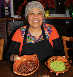 NATALIA MENDEZ, QUEEN OF OAXACAN SALSAS